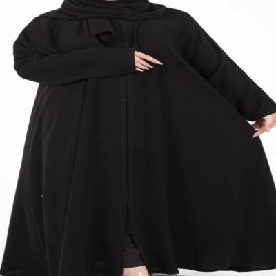 عباية اسود سادة